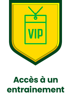 Accès privilélégié à un entraînement des pros Accès privilélégié à un entraînement des pros